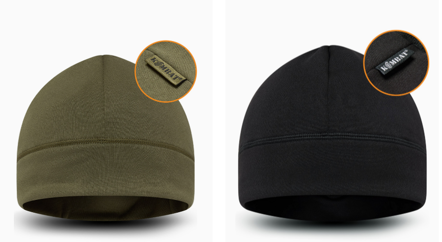 Combat UK Forces Thermal Beanie - Black and Olive Green Combat UK Forces Thermal Beanie - Black and Olive Green